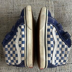 New Vans Toddler Sk8-Mid Reissue V Color Theory Blueprint Shoes Size 8